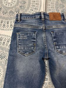 Blue Giraffe Denim Jeans