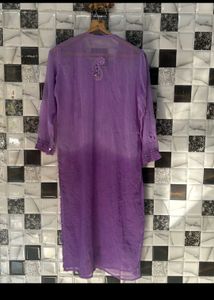Beautiful New Chikankari Ombre Suit Set