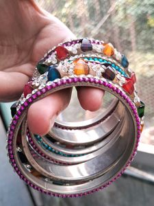 Beautiful stone bangles