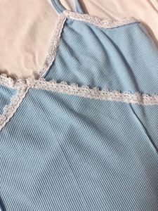 Light Blue Lace Top (S)