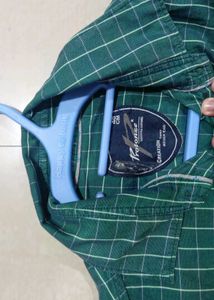 Protonize Green Checkered shirt