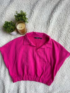 Pink Crop Top