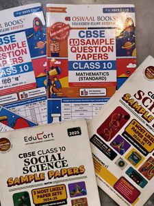 Class 10 Sample Papers COMBO (All Subjects Include