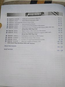 MAP Practice Book Class 10th