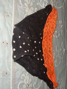 Cute Heart Print Panties