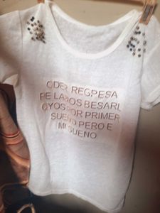 Sparkle Tee Top for women