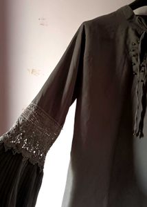 Lace Embroidery Formal Top