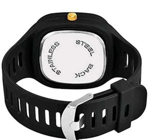 Sleek Black Watch With Gift Box Packaging
