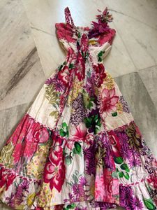 Floral Print Maxi Dress