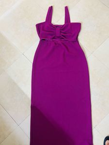 Purple Bodycon Dress