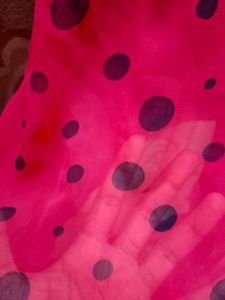 Hot Pink Sleevless Top