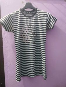 Blue Strip T Shirt For Girls