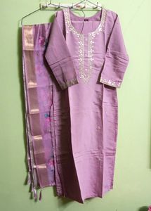 New/Unused Embroiderd Kurta Set