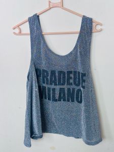 Silver Tank Top 💕
