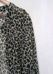 Trendy New Leopard Print Cover-Up