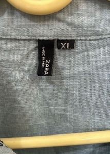 Embroidered Crop Shirt