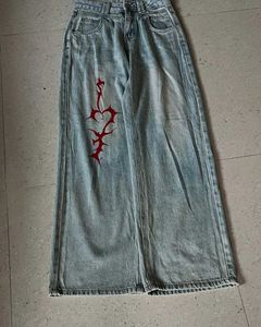 Custom Printed Baggy Jeans