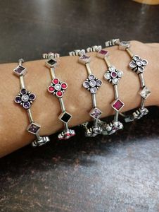 Newly Brass Silver Tone Adjustable Kda 👌