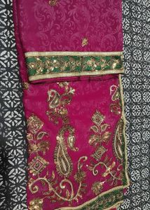 Partywear Saree With Blouse