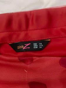 Heart Print Mini Dress