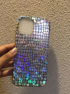 IPhone12ProMax Snake Skin Reflective Phone Cover Case