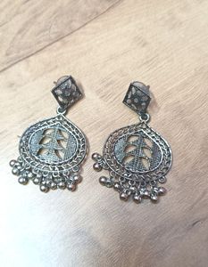 Oxidised Earrings