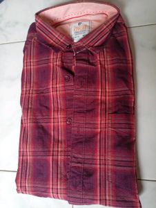 Checked Casual Shirt | 39 CM | with Original Box