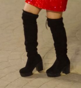 Women Long Boots Knee Length