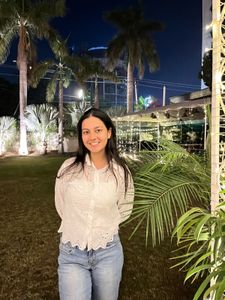 White Eyelet Top