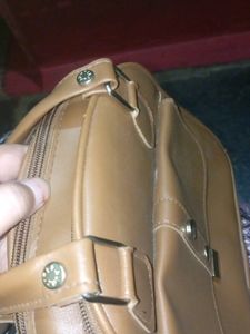 Women Tottos Brown PU Sling Bag