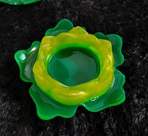Resin Lotus Candle Holders - Set of 5