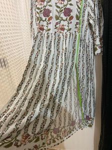 Floral Pearl Beaded Kurta