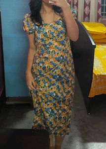 Floral Urbanic Dress❤️