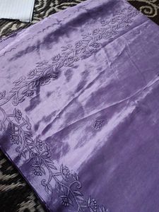 Elegant Lavender Saree