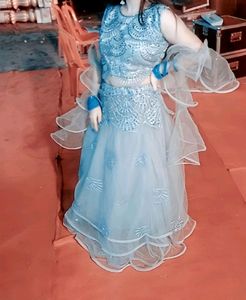 Frill Lehenga