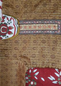 New Elegant Brown Embroidered Kurta Set