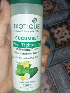 Cucumber Face Toner.