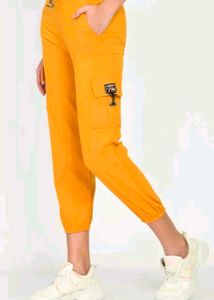 Mustard Cargo Joggers