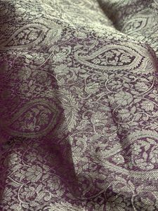 Elegant Purple Banarasi Saree