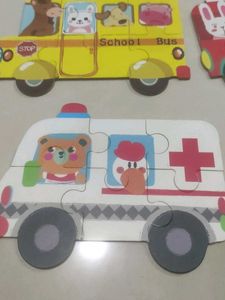 Kids Vehicle Puzzles