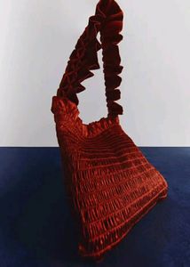 Zara Russet Ruffle Mini Bag