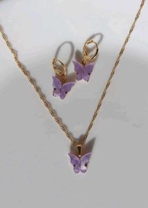 Butterfly Jewelry Set