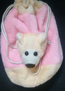 Cute Plush Bear Pouch