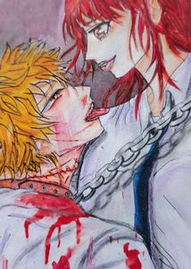 makima × danji fanart