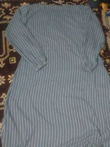 Striped Abaya for college student