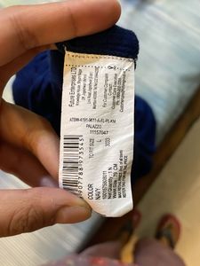 Dark blue Plazzos