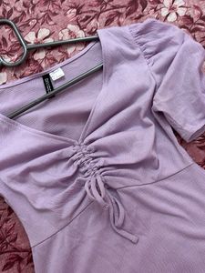 Lilac Mini Dress
