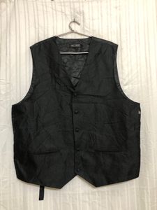 Umo Lorenzo Black Waistcoat