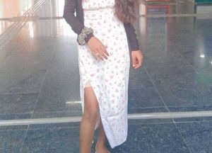 Floral Slip Dress with Cardigan