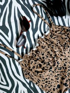 Animal Print Cami Top